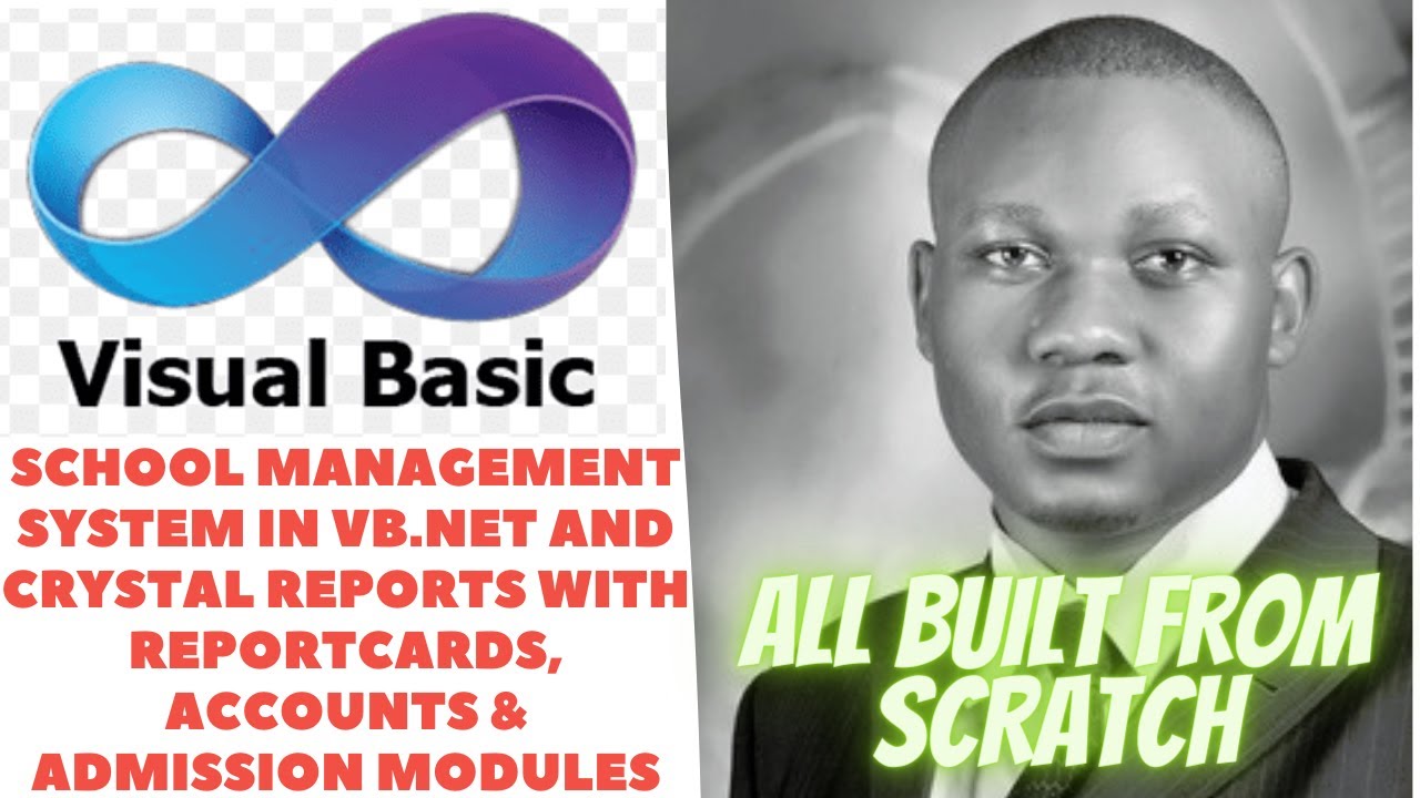 #09 VB NET School management system with admission, accounts and report card modules