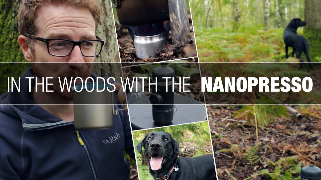 Coffee in the Woods with the Double Shot Nanopresso Portable Espresso Maker