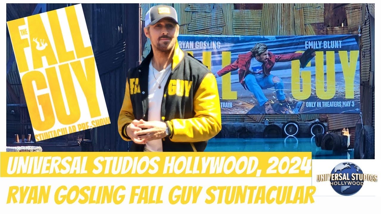 Ryan Gosling Surprises Universal Studios with The Fall Guy Stuntacular Performance