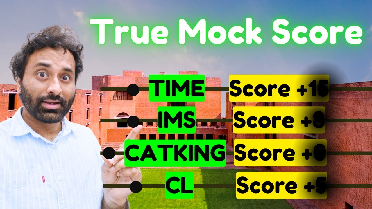 Scoring 40 in Mocks Equals what in REAL CAT Exam?? | Mock Series Analysis