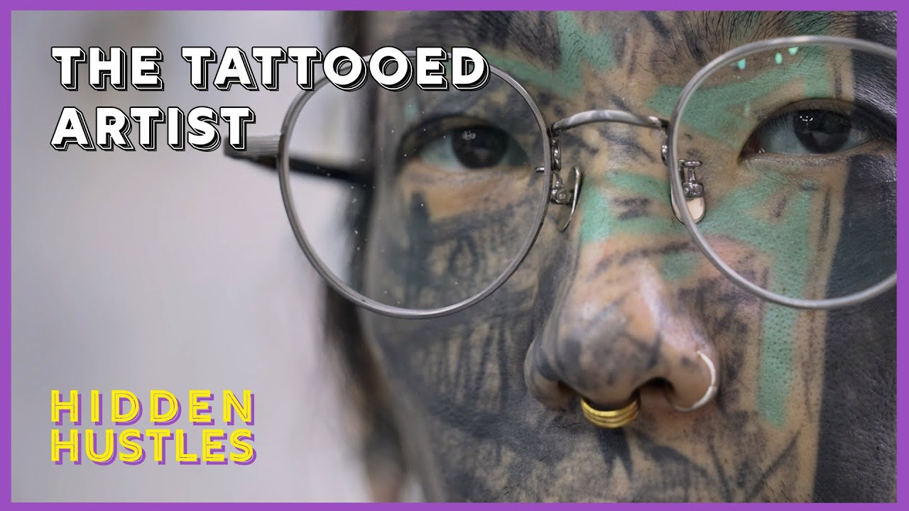 The Tattoo Artist With a Face Full of Tattoos | Hidden Hustles Ep 25