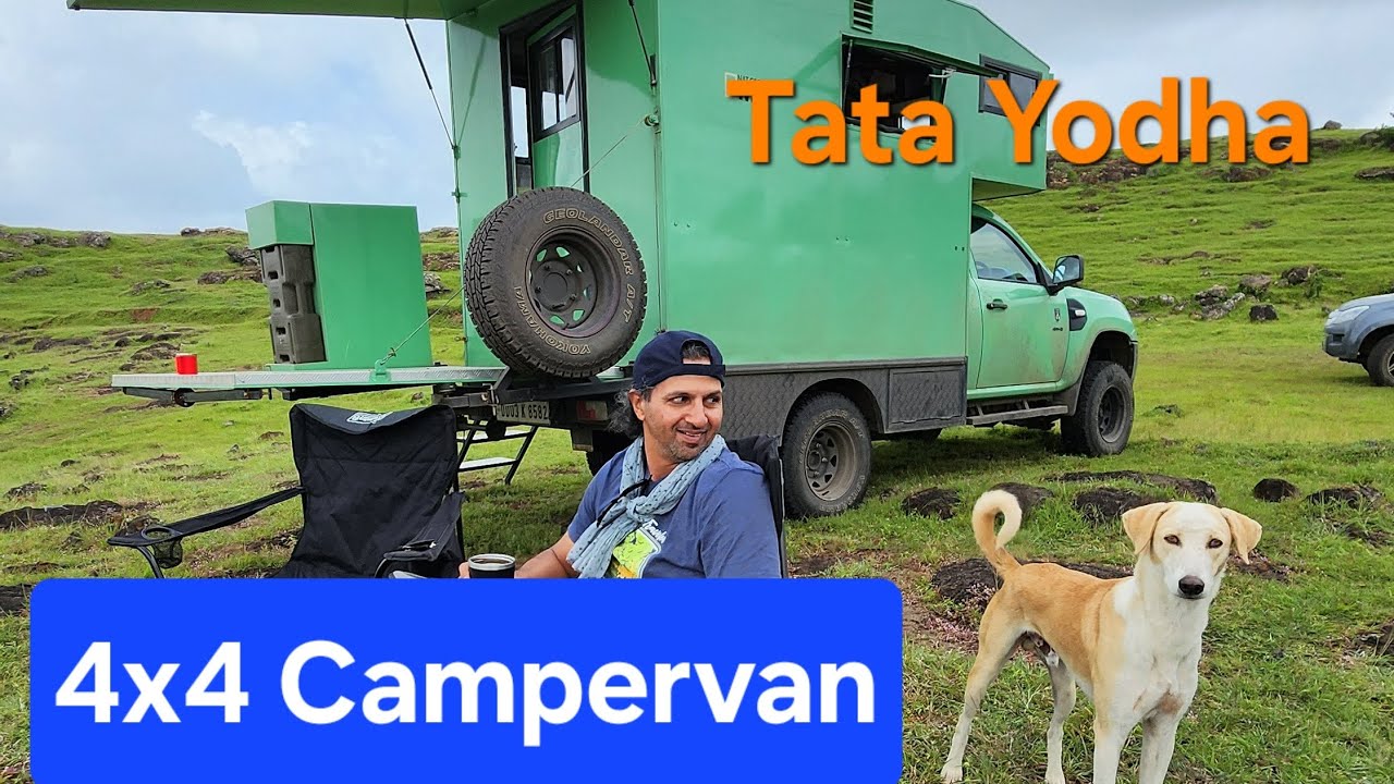 Tata Yodha 4x4 Custom Built Campervan | Full Tour