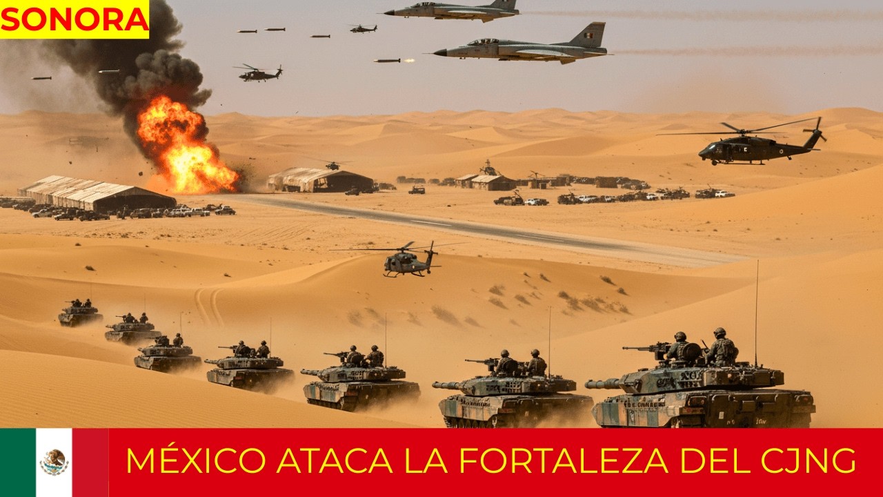 M&eacute;xico Descubri&oacute; una Base Militar del CJNG en Sonora&hellip;y Lanz&oacute; la Operaci&oacute;n &Aacute;guila Dorada