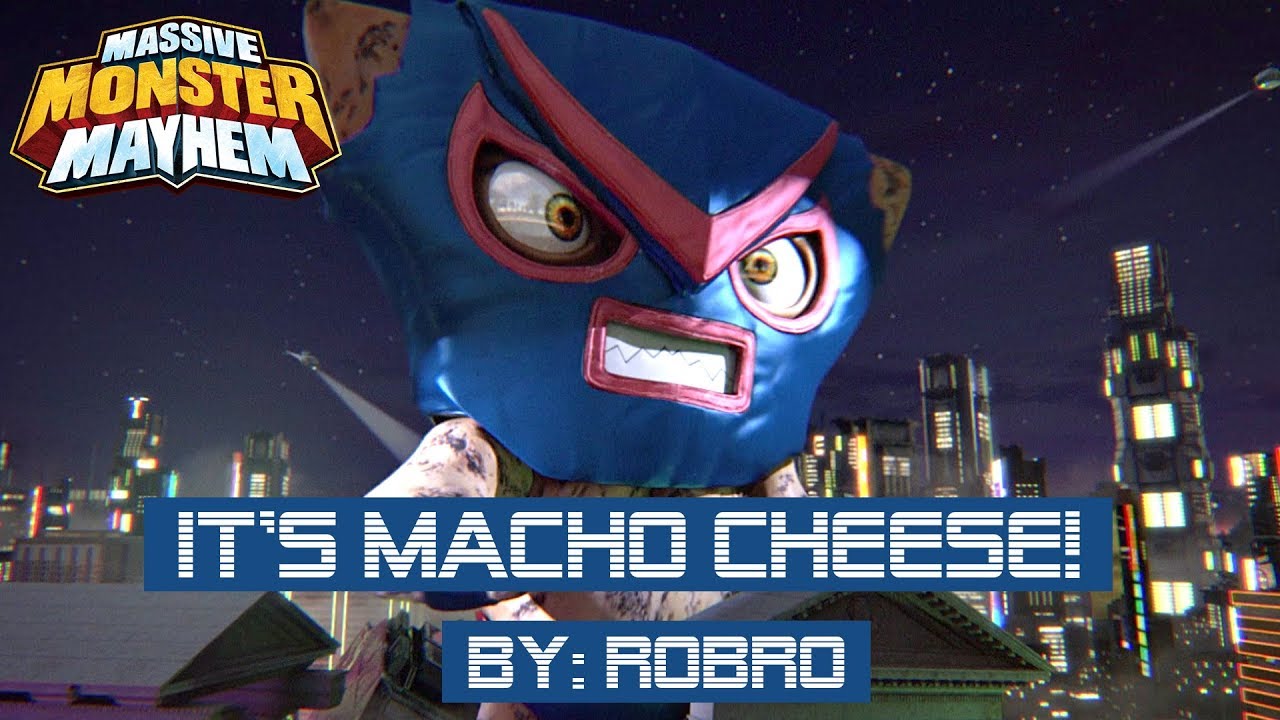 Macho Cheese's Bio Blasted by RoBro! | Massive Monster Mayhem