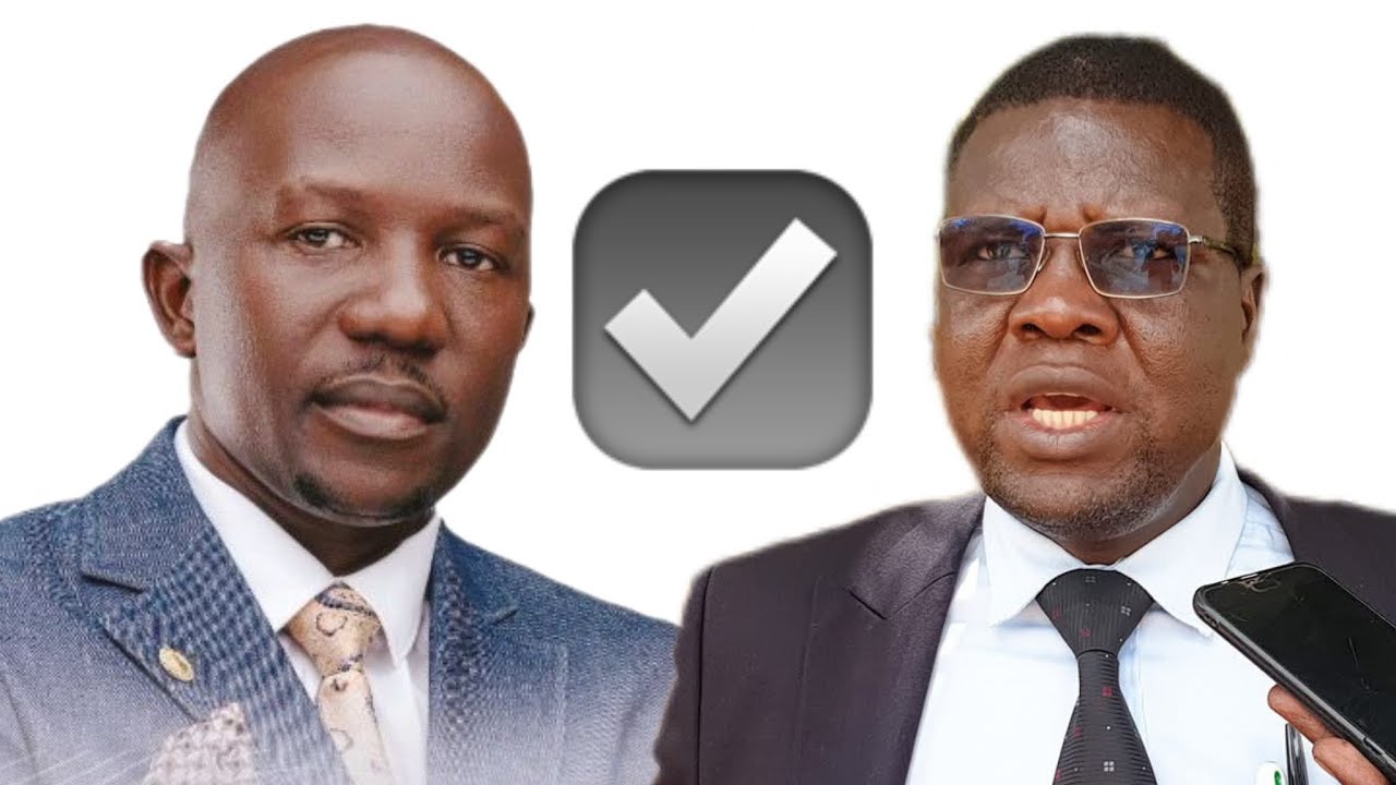 Okwong Alfred caught red handed rigging vote in his office. 