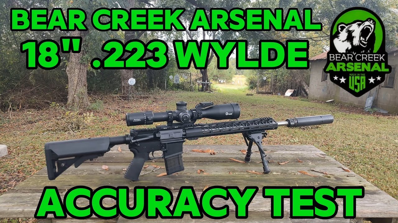 Тест точности Уайлда Bear Creek Arsenal 18