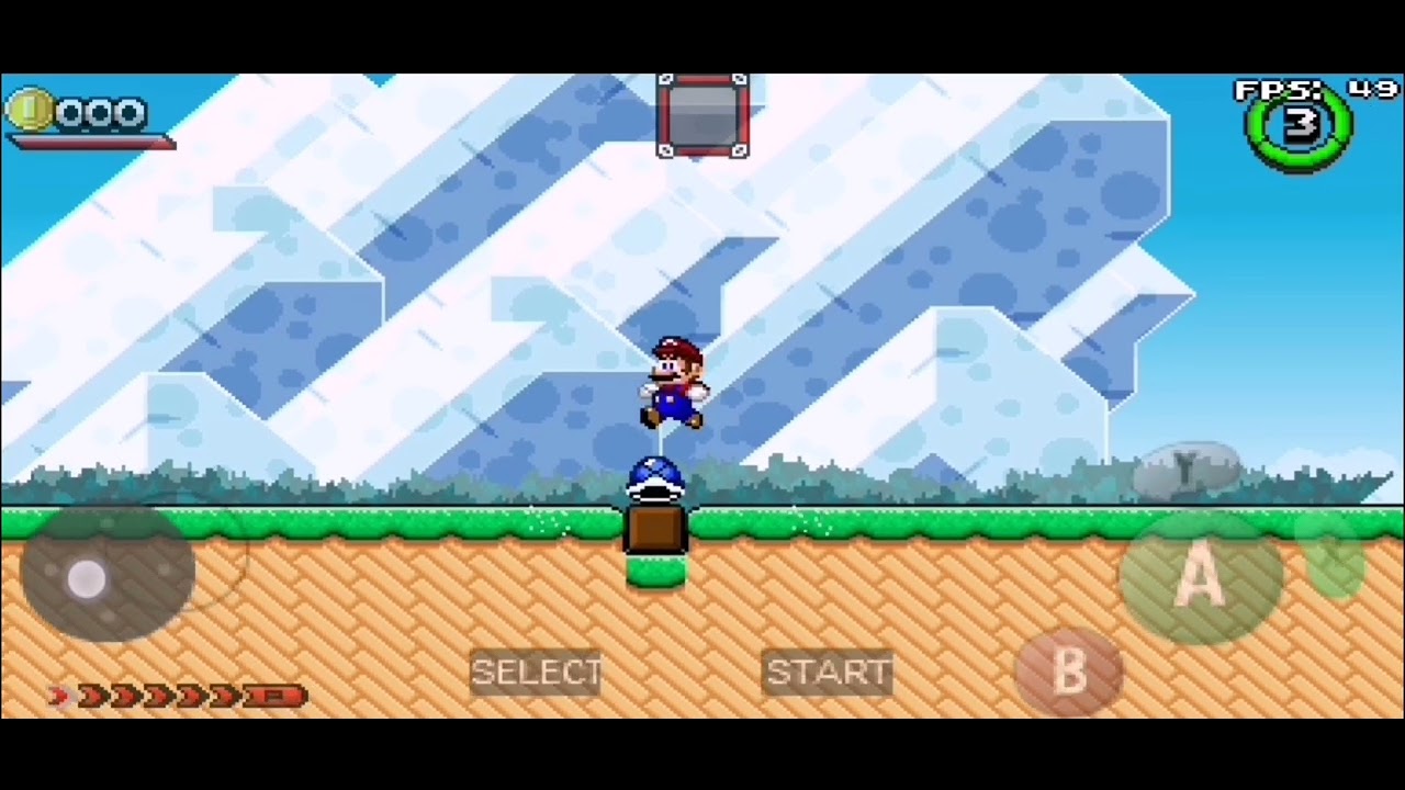 Dia 2 adaptando mundos de mario 64  a 2d