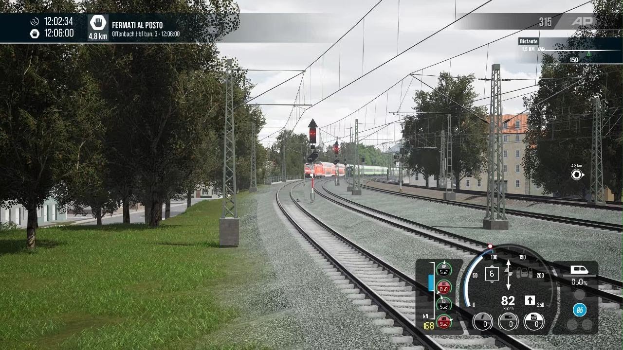 metà dello scenario 