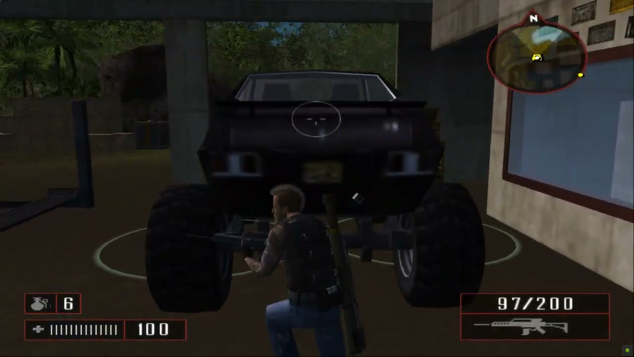 Mercenaries 2: World in Flames (PS2) - Build a Monster car. Seriously. - Mercenary ranking