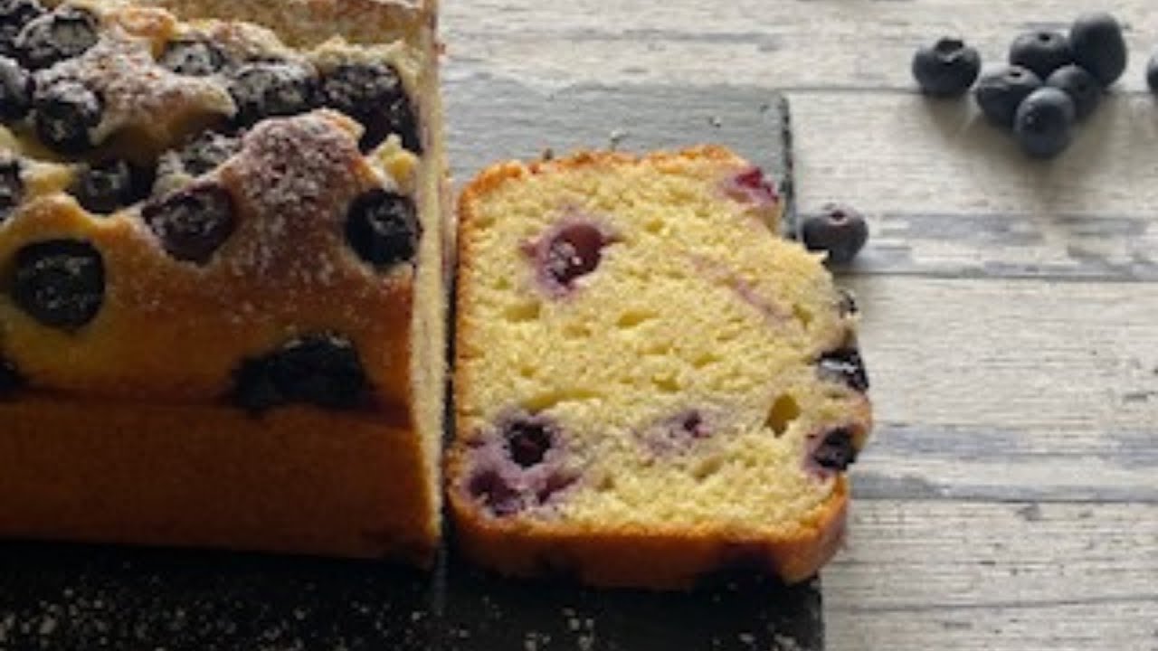 Blaubeerkuchen - Rühren, backen - Fertig! Einfacher Heidelbeerkuchen