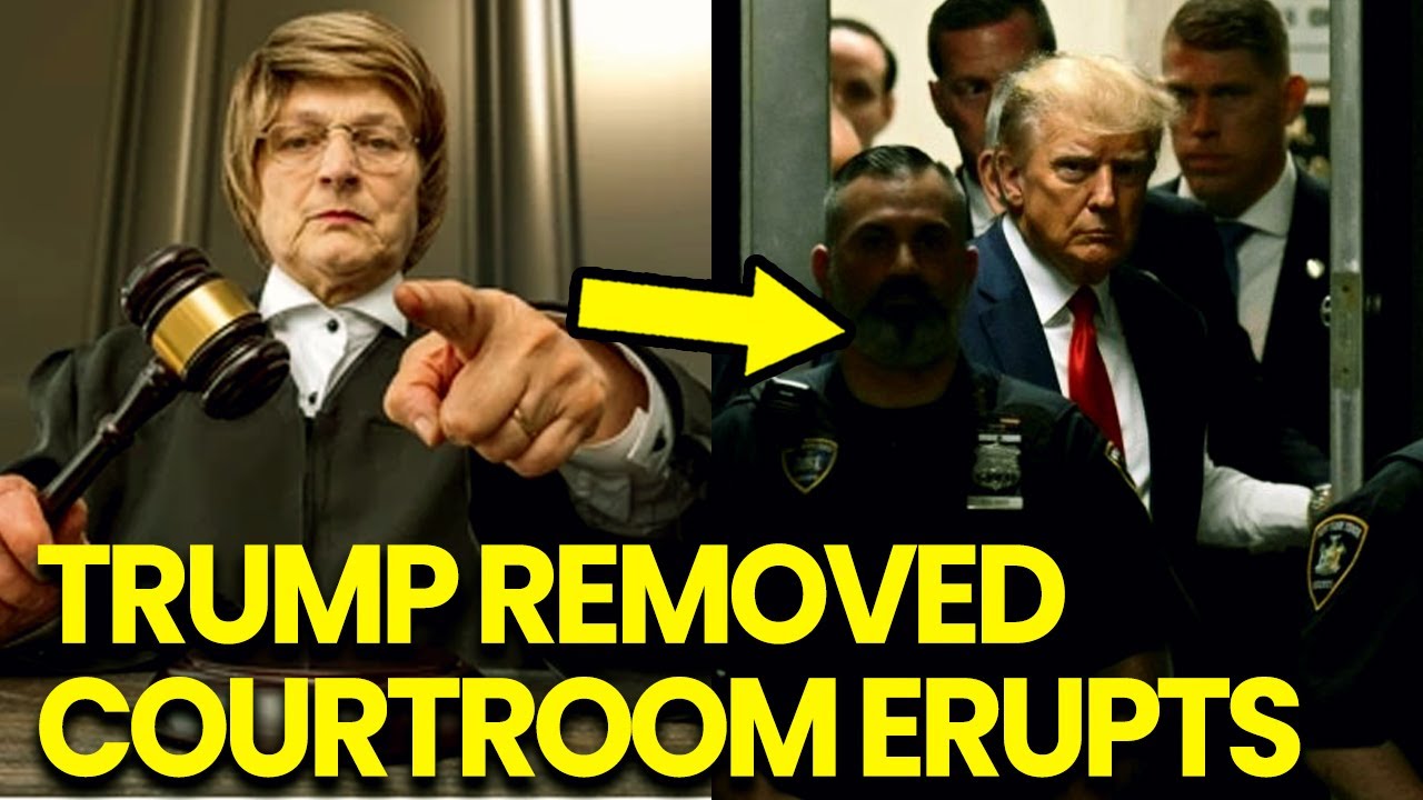 Trump INSTANTLY REMOVED from Courtroom After Heated CLASH IMPLODES