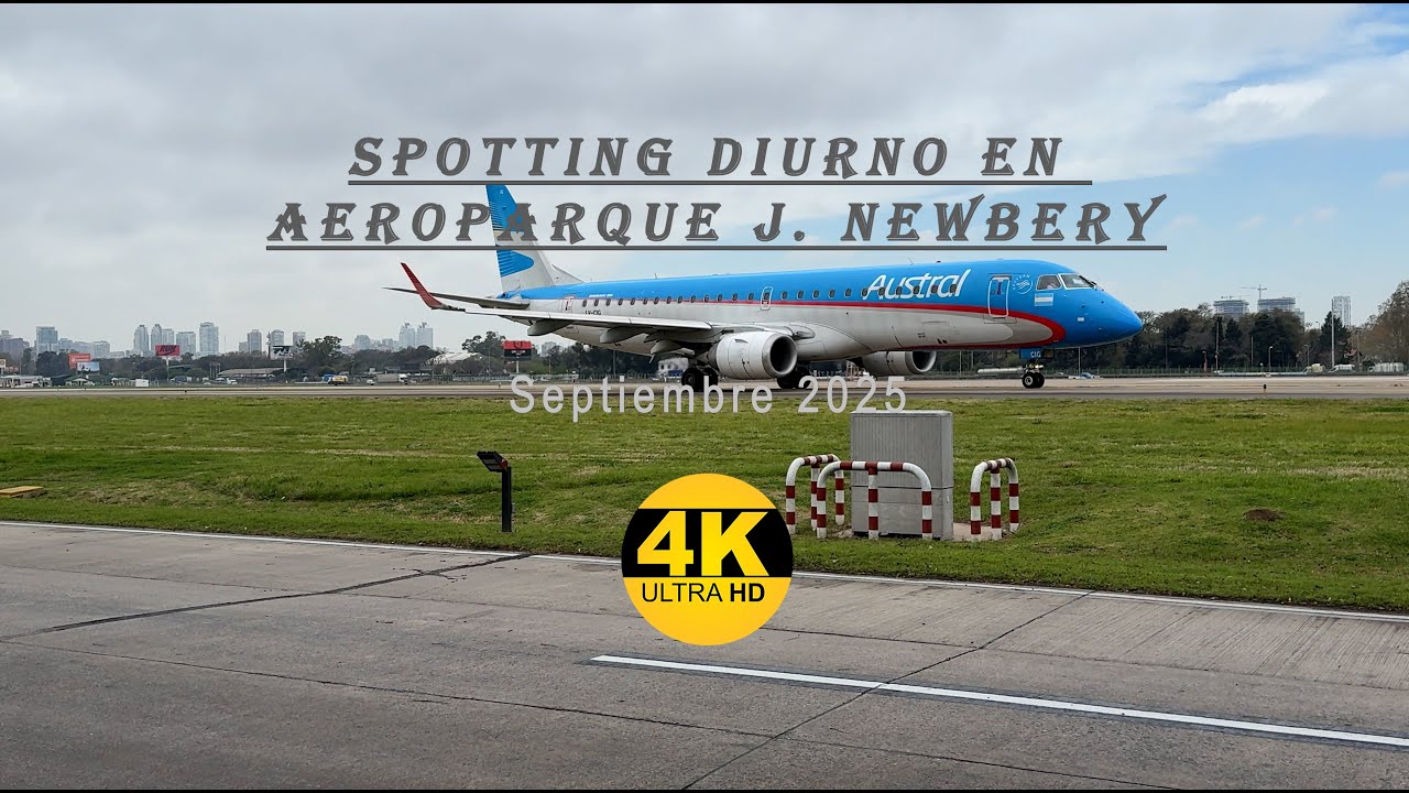 Spotting en Aeroparque J. Newbery (AEP) -  Septiembre 2025 🇦🇷 ✈