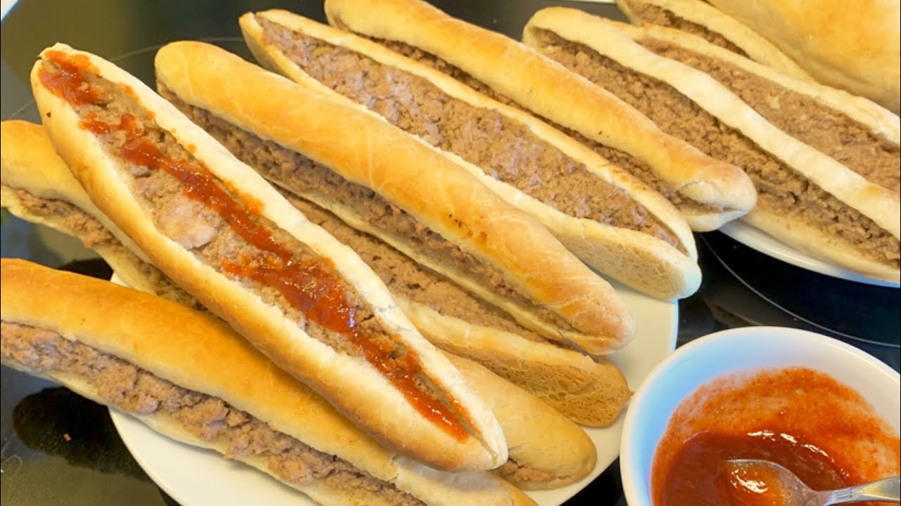 Bánh mì que Hải Phòng_công thức làm bánh mì que giòn tan hấp dẫn_Bếp Hoa