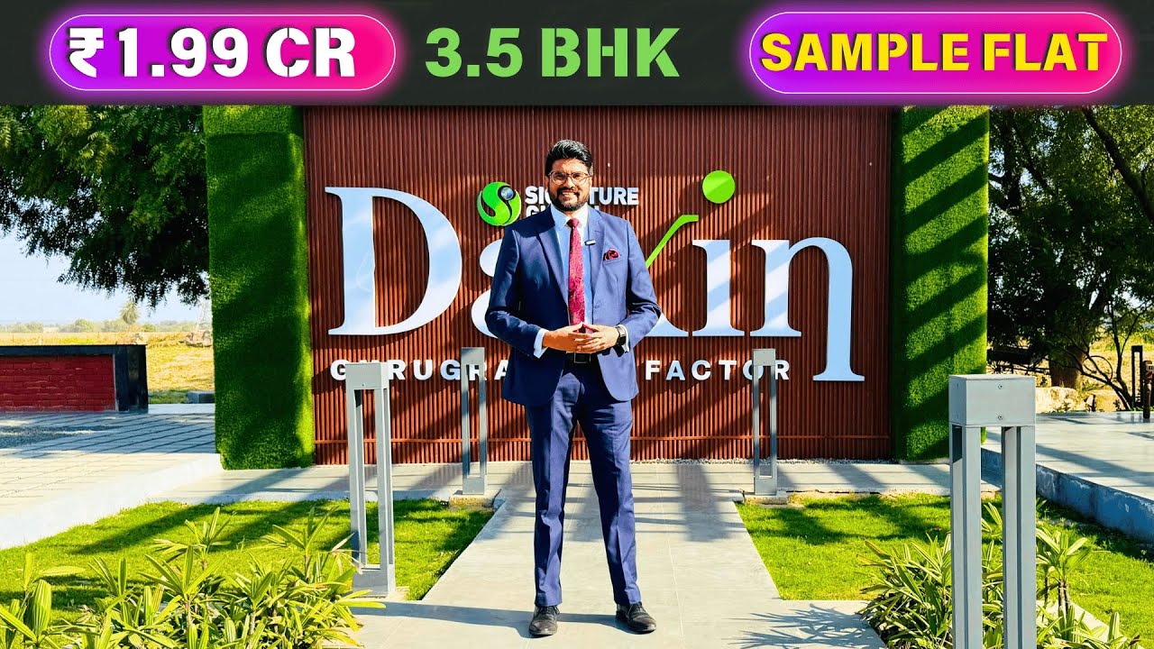 ₹1,99 крор 💯 КВАРТИРА-ОБРАЗЕЦ 💥 3,5 спальни на этаже элитного застройщика 🎯 Signature Global Daxi...