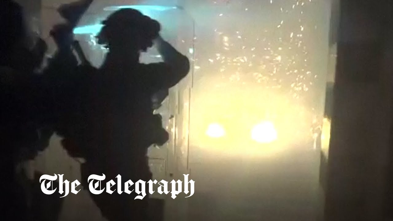 Israeli police raid Al-Aqsa Mosque as worshippers fight back with fireworks