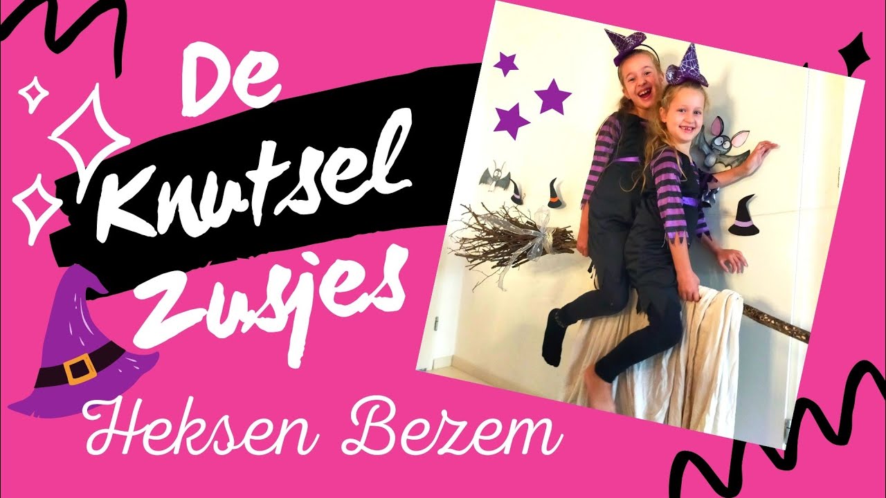 De Knutselzusjes maken een Heksen Bezem