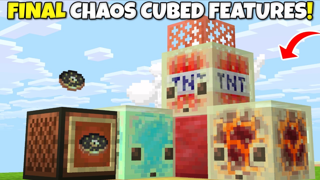 HUGE NEW FEATURE! Java Multiplayer, CAPES & NEW Minecraft Live! Minecraft Chaos Cubed