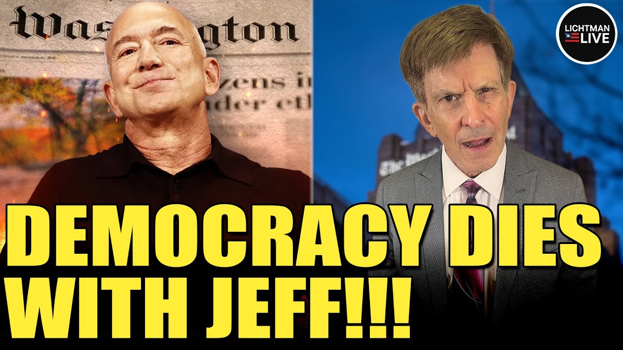Jeff Bezos GUTTED the Washington Post!!! | Lichtman Live #203