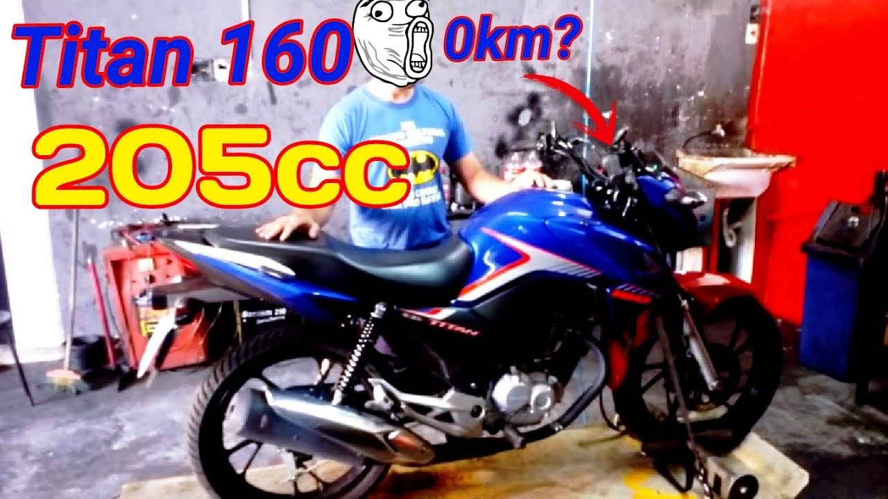 Titan 160 2018 - 205cc nem passou pelas revisão!