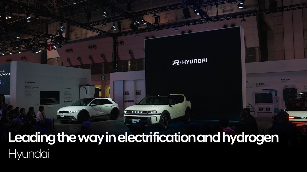 Leading the way in electrification and hydrogen at Japan Mobility Show 2025 | Hyundai