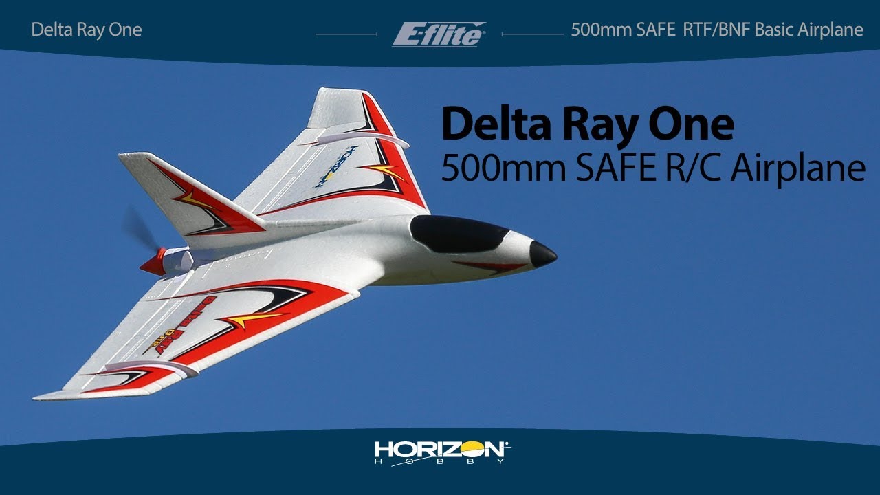 E-flite® Delta Ray® RTF/BNF Basic with SAFE Technology