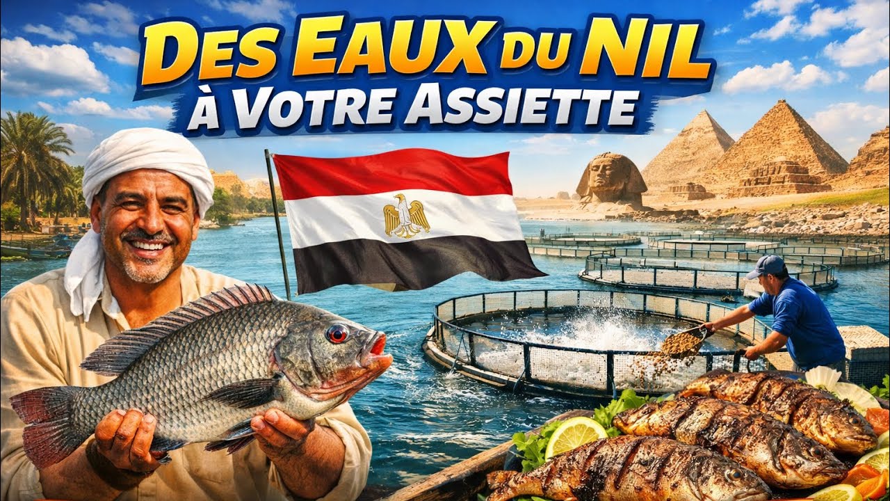 Des Eaux du Nil à Votre Assiette : L’Aquaculture Florissante de l’Égypte
