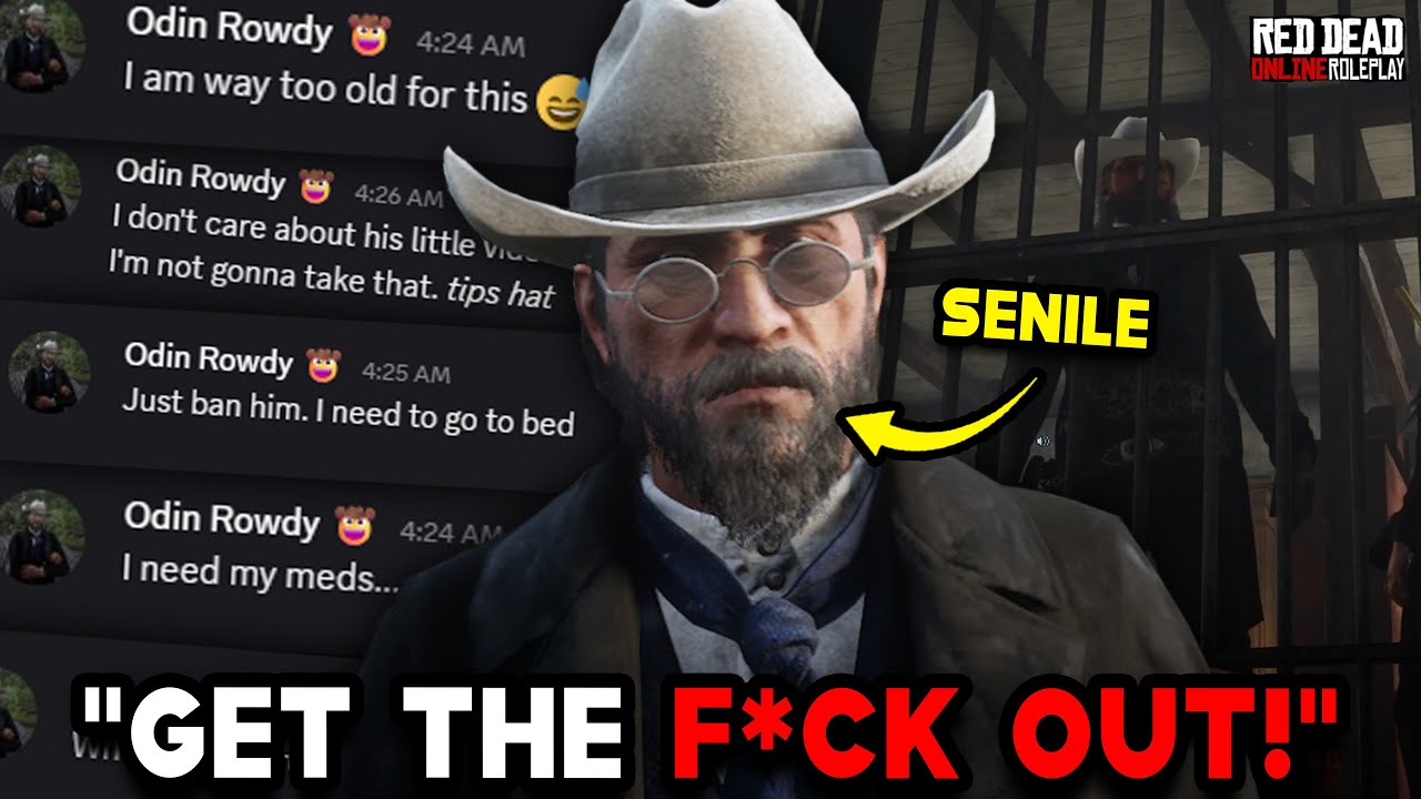 Old Man Has a Heart Attack Over Roleplay
