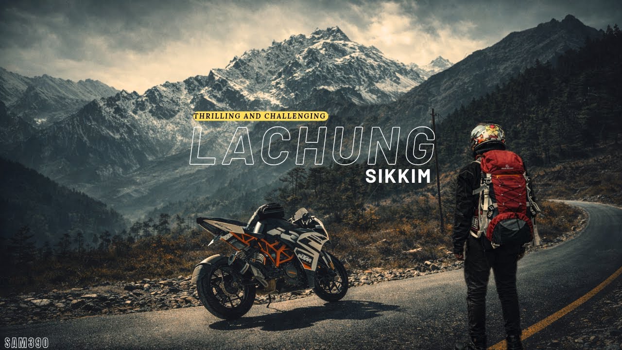 Way to Lachung | Gangtok to Lachung Bike Ride  Ep4 #northsikkim #jharkhand #sam390 