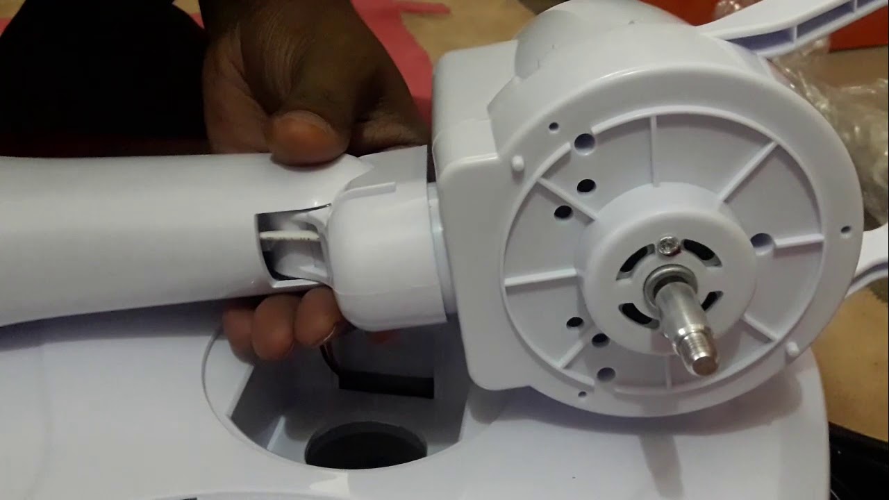 how to fitting a  charger fan