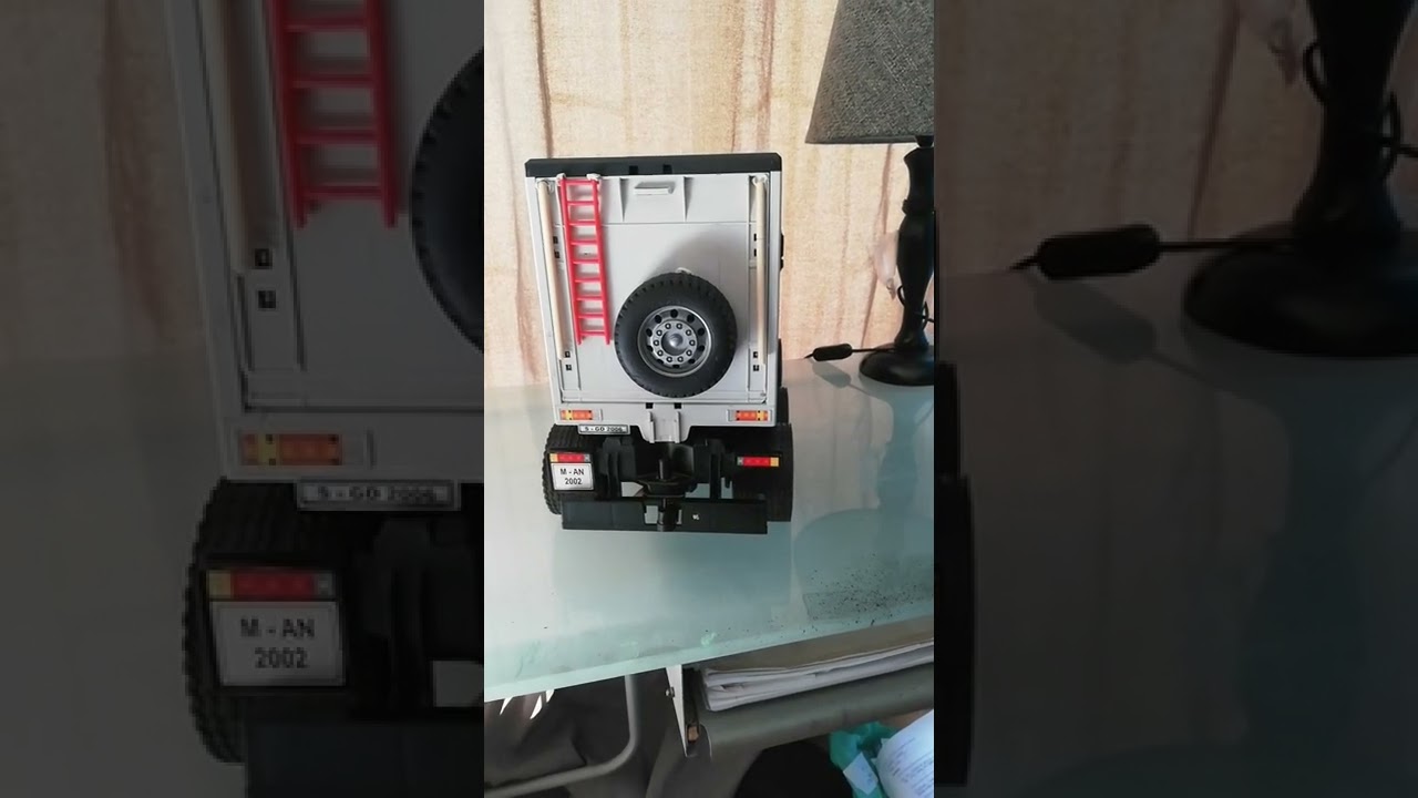 Look at this cool bruder RV I made