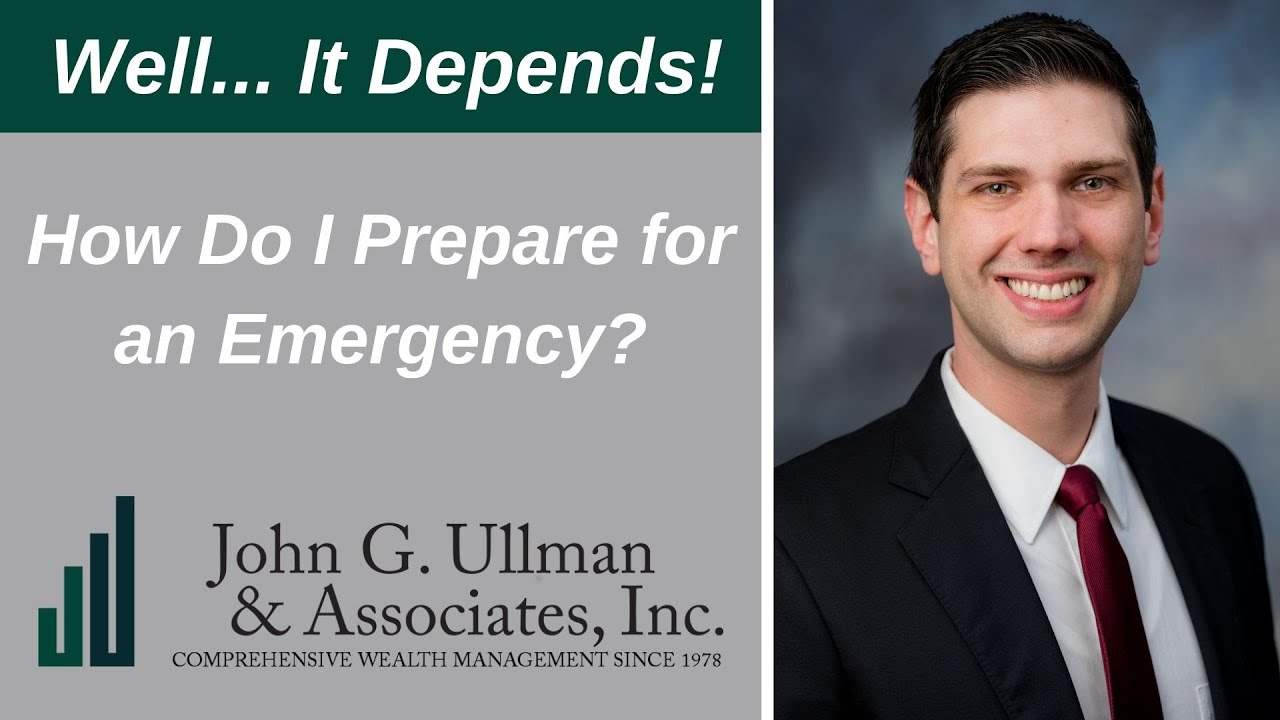 How Do I Prepare for an Emergency?
