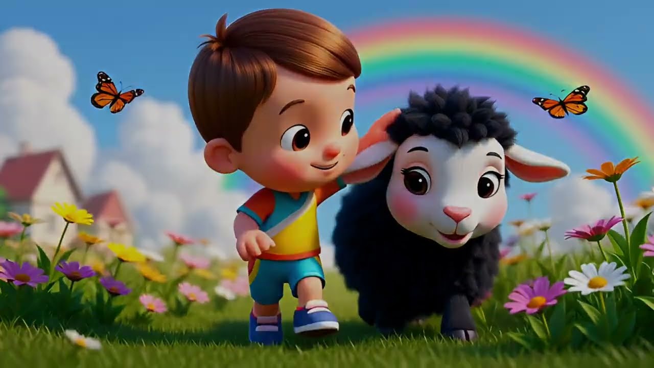 Nursery rhymes -Baa Baa Black Sheep 🐑 | Nursery Rhyme for Kids