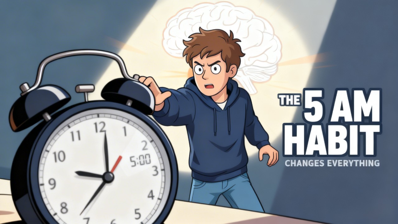 The 5 AM Morning Habit That Rewires Your Brain for Success 🧠