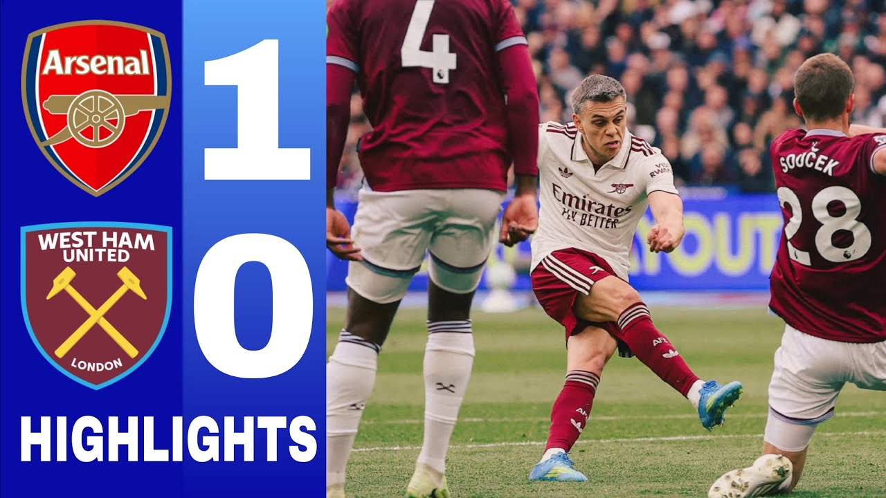 West Ham vs Arsenal 0-1 Highlights | Premier League &bull; leandro trossard goal 