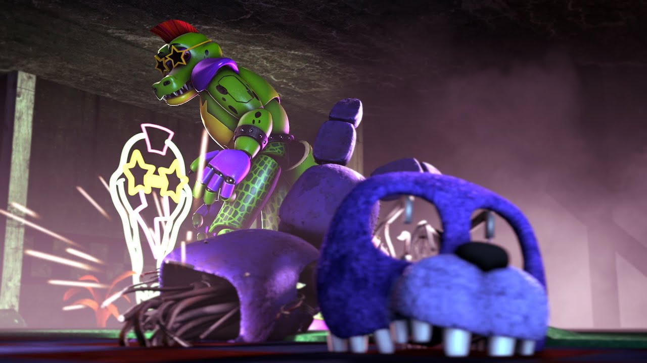 Montgomery Gator Destroys Bonnie (FNAF SFM)