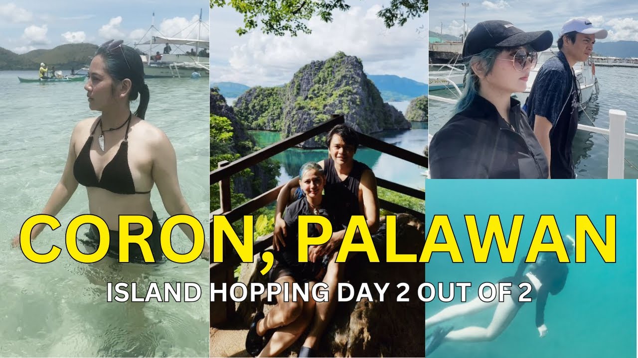 Coron, Palawan Island Hopping Day 2 (CYC Beach, Lunch Area, Kayangan Lake)