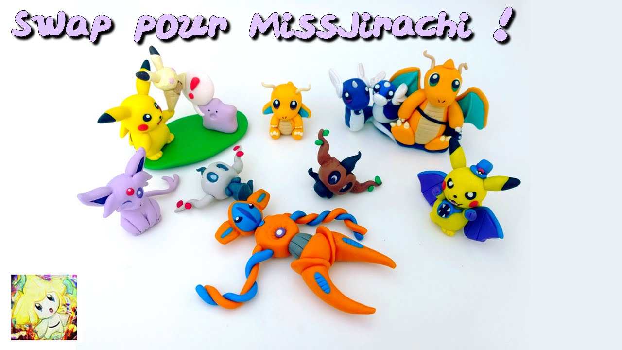 Les créations FIMO du Swap pour Elodie !