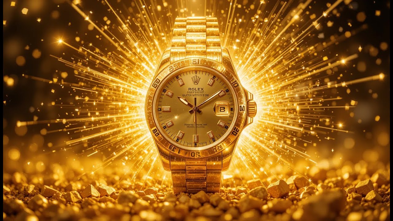 Inside the Rolex Gold Factory | From Solid Gold Bar to $70,000 Watch | Full Process #rolex