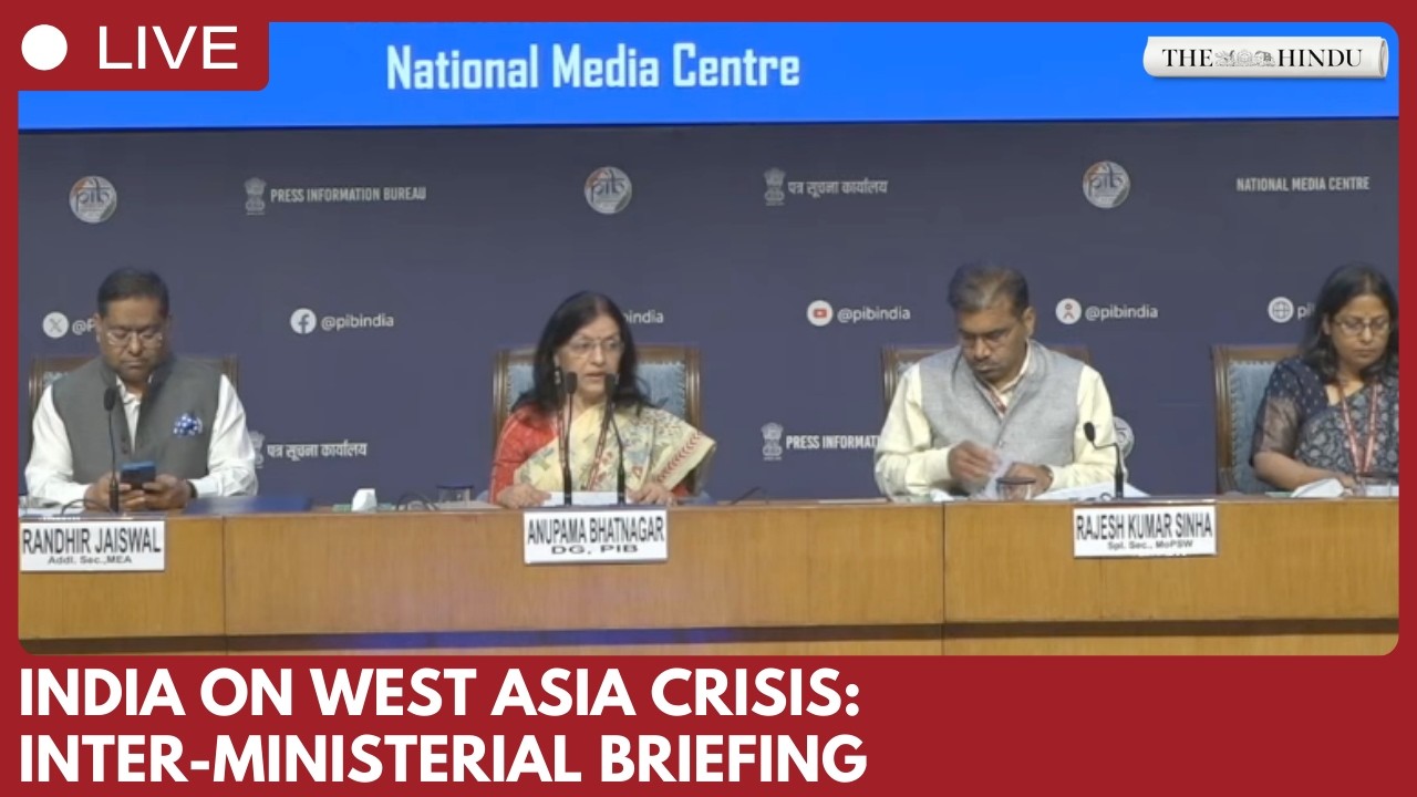 Inter-Ministerial briefing on India's energy sector in New Delhi