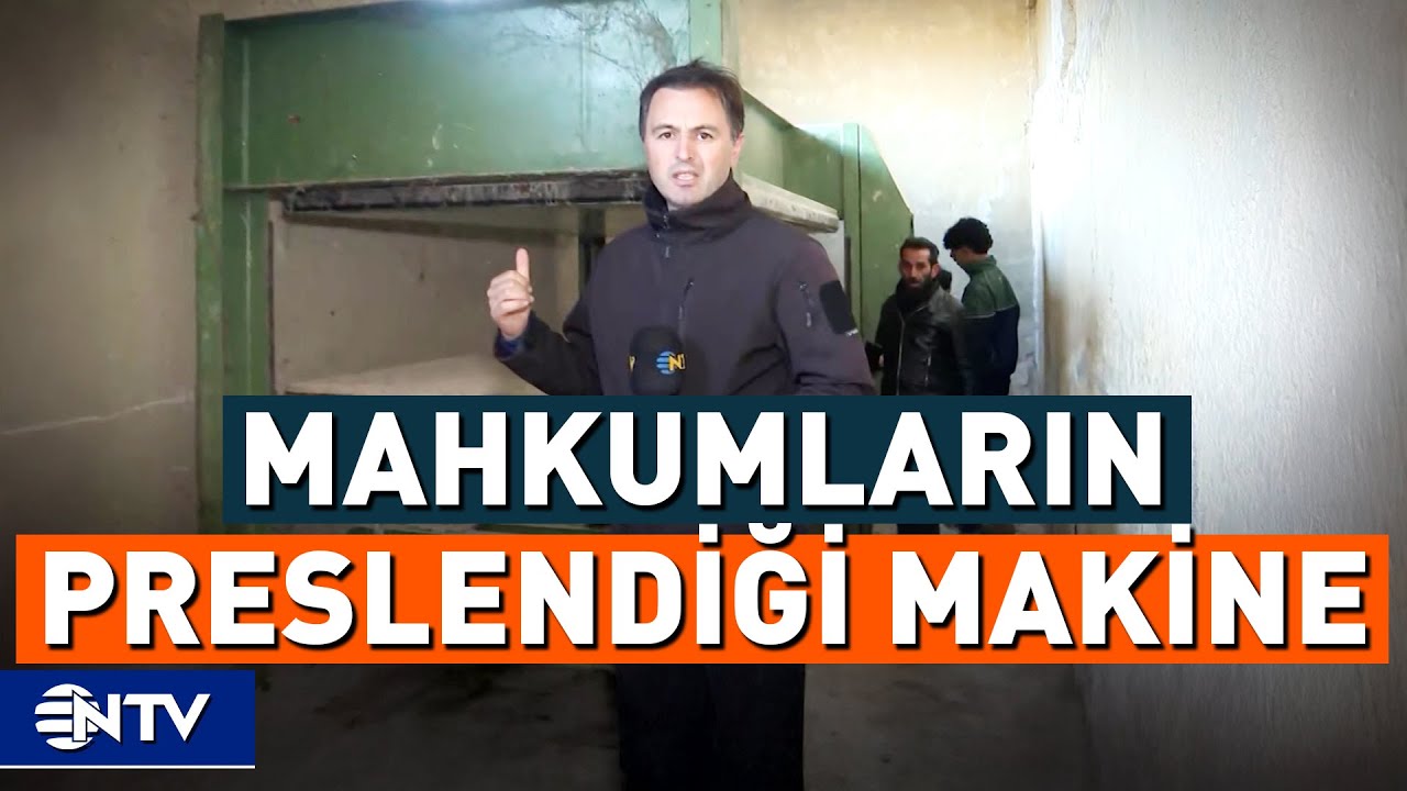 Suriye'deki Sednaya Hapishanesi'nde Mahkumların Preslenerek Öldürüldüğü Makine | NTV