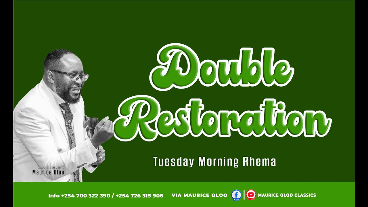 DOUBLE RESTORATION