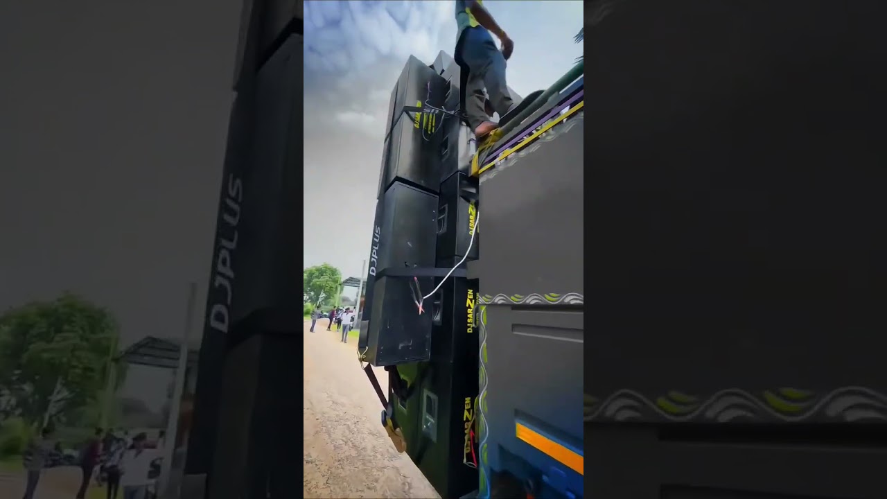 Dj Sarzen Mini Setup🔥Roadshow Ready Only 10 Bass 😱 Power Of Monster Bass 