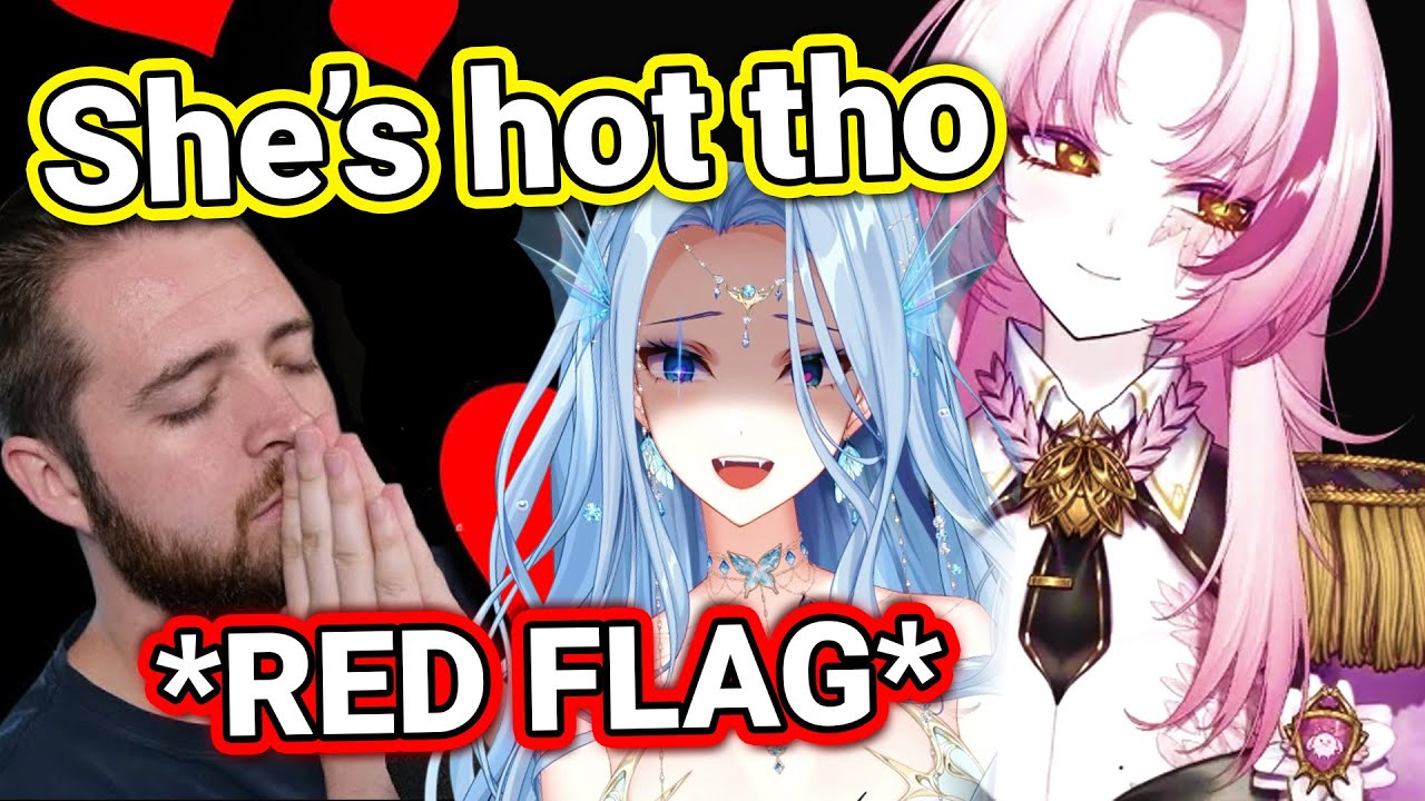 Bricky doesn't mind AmaLee's red flag because she's hot (ft. MataraKan) #VShojo