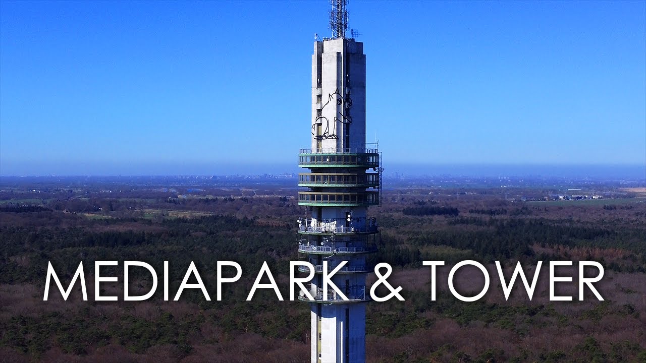 Mediapark and Telecom Tower 🇳🇱 — Aerial 4K