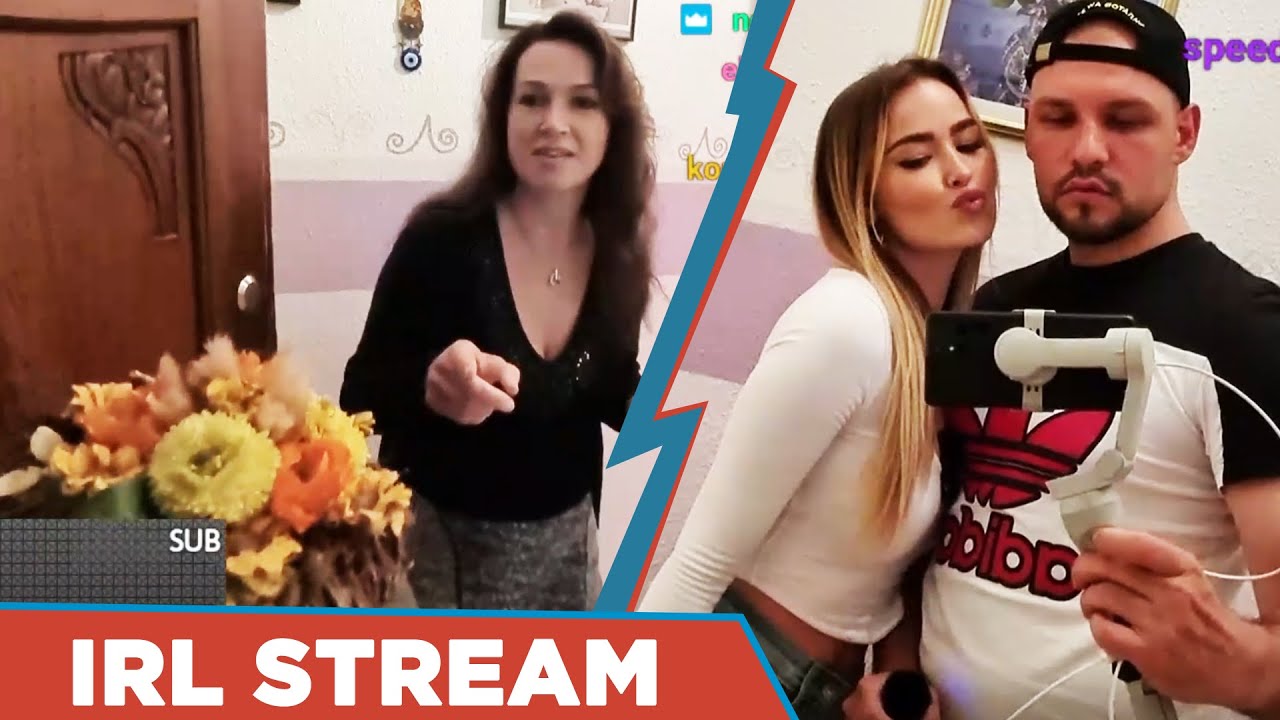 Slavik stellt sich bei Elenas Mutter vor! 😂 IRL Stream mit Elena & Mutter 😏 | Slavik Highlights