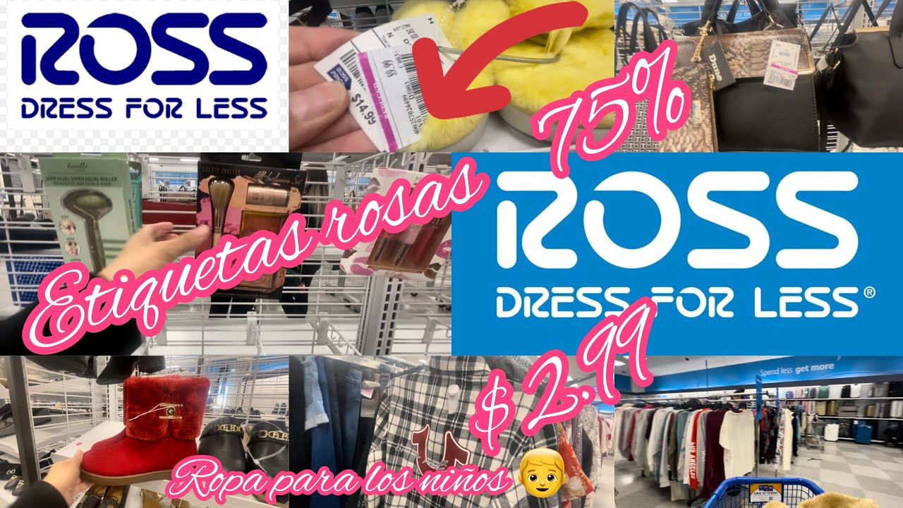 ROPA de MARCA con ETIQUETAS*ROSAS😱ya empezaron los DESCUENTOS en ROSS🏃🏃🏃