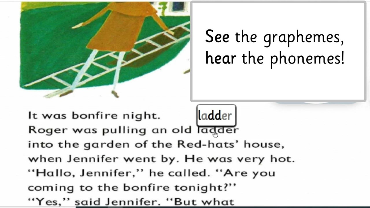 One, Two, Three and Away! with The Code Overlay. Show which letters are graphemes and their sounds.