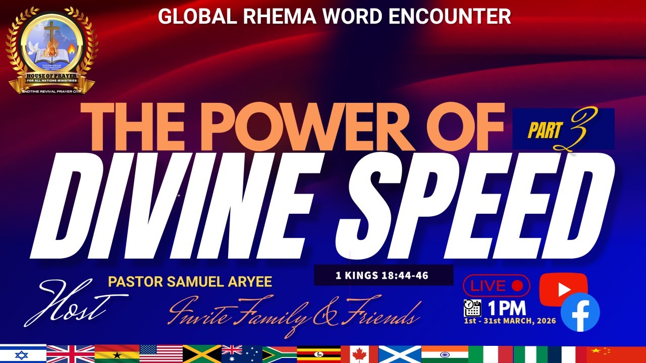 THE POWER OF DIVINE SPEED Pt. 3 | Pastor Samuel Aryee1
