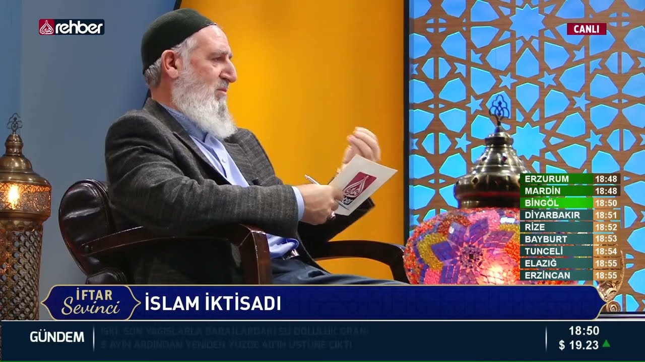 İslam İktisadı | İftar Sevinci (13. Gün) -  | #2023 | #RehberTV | #Canlı