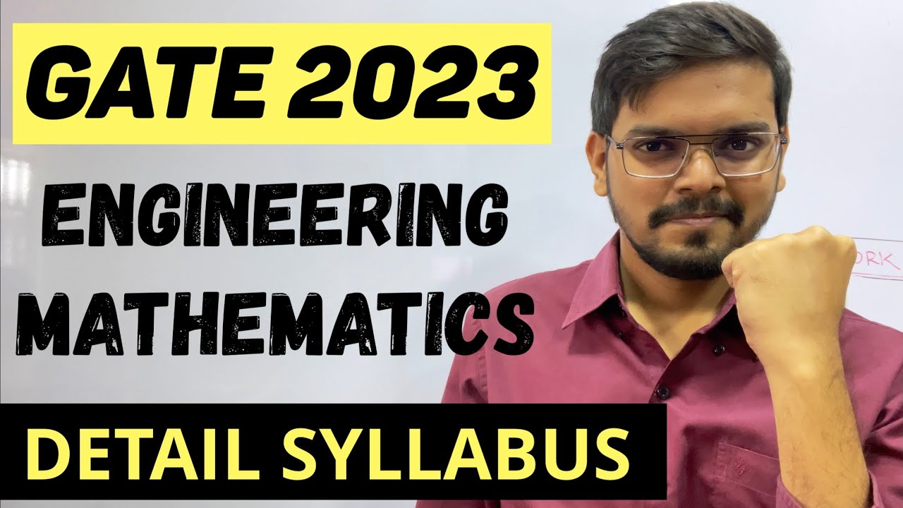 🔥 GATE 2024 - Engineering Mathematics Detail Syllabus